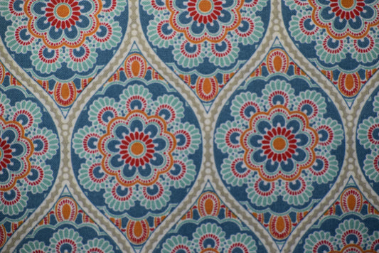 Grey Floral Mandala Coaster