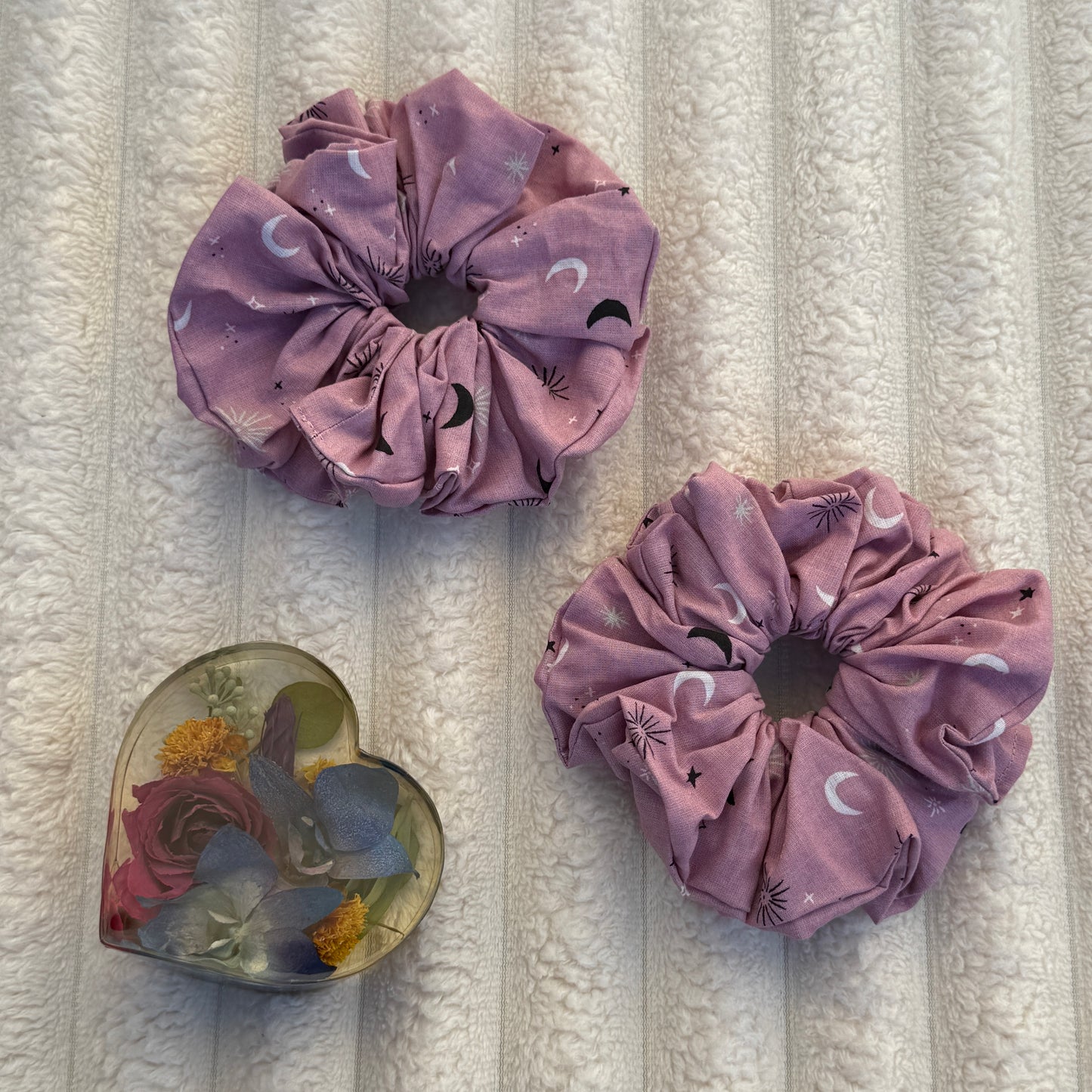 Purple Halloween Night Scrunchie (Large)