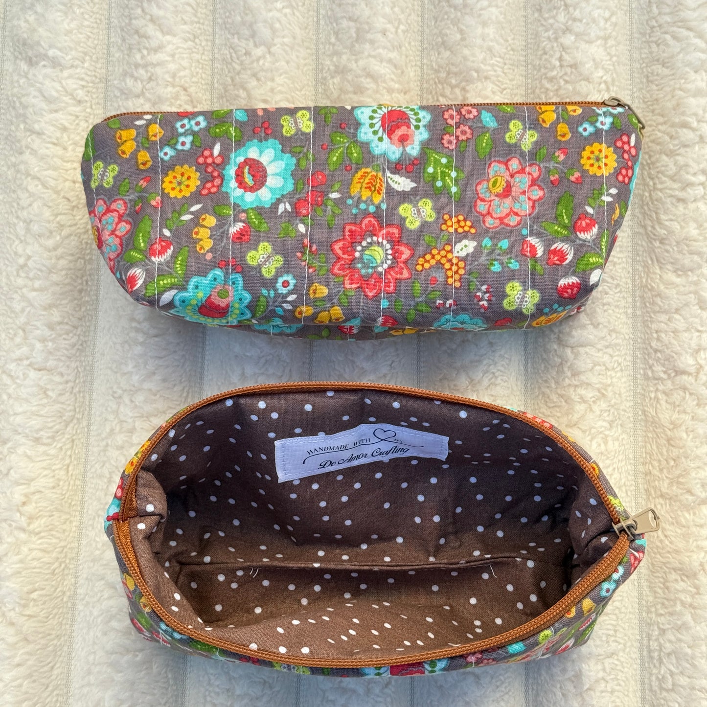 Taper Cosmetic Bag
