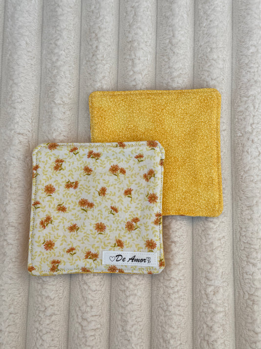 Yellow Florals Coaster