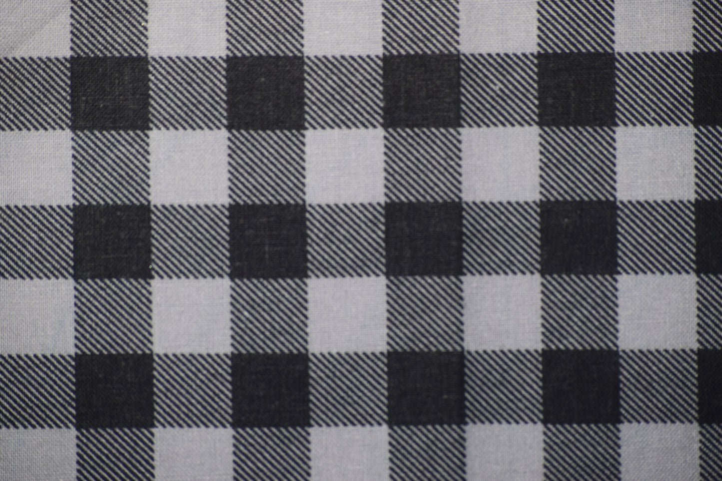 Black Plaid Coaster