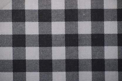 Black Plaid Coaster