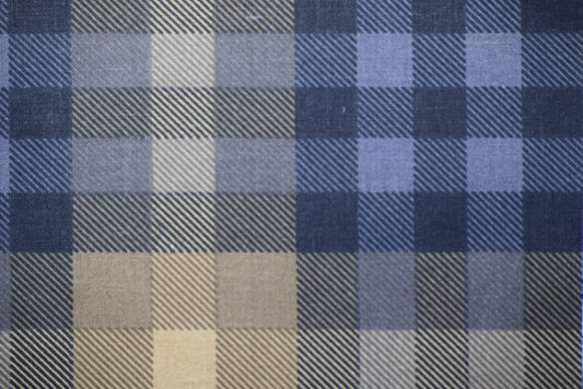 Brown Plaid Coaster