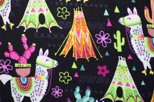 Black Fiesta Lamas Coaster