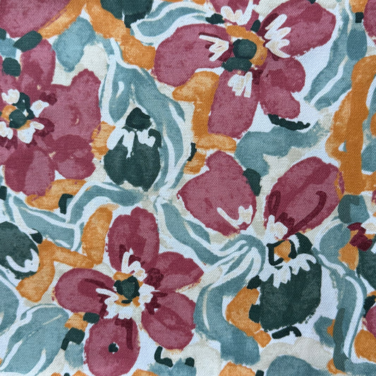 Wavy Floral Tote