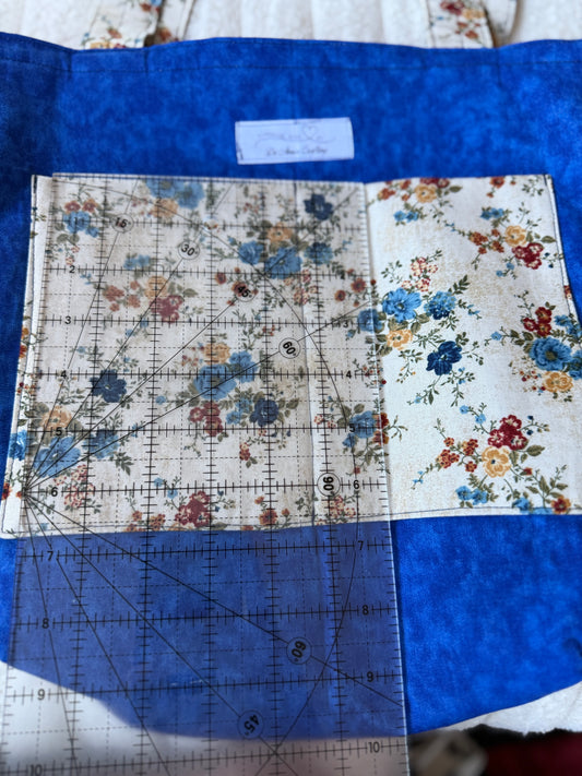 Royalty Quilted Tote Bag