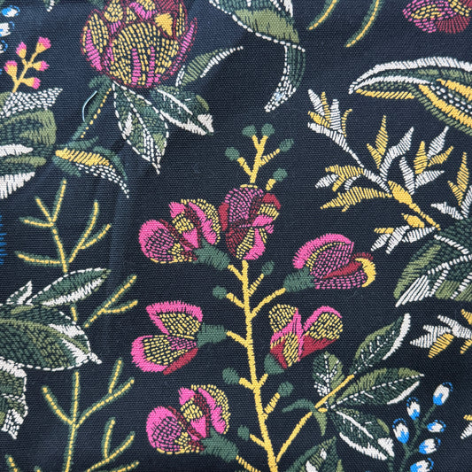 Stitched Floral Tote