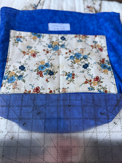 Royalty Quilted Tote Bag