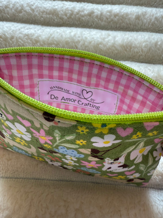 Green Pups Coin Purse
