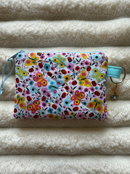 Butterflies & Flowers Coin Purse