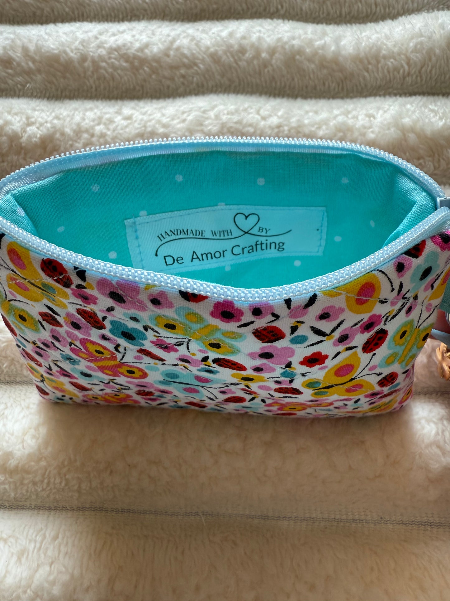 Butterflies & Flowers Coin Purse