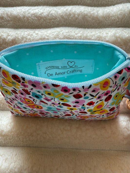 Butterflies & Flowers Coin Purse
