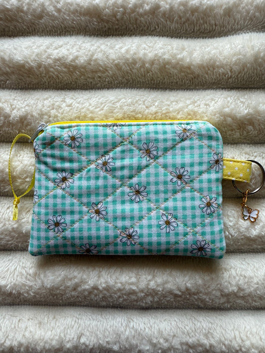 White Daisies Coin Purse