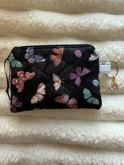 Black Butterfly Coin Purse