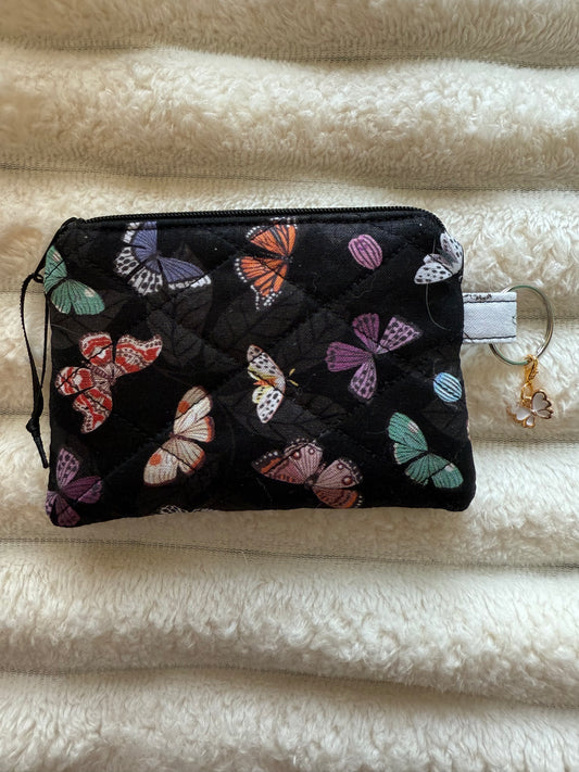 Black Butterfly Coin Purse