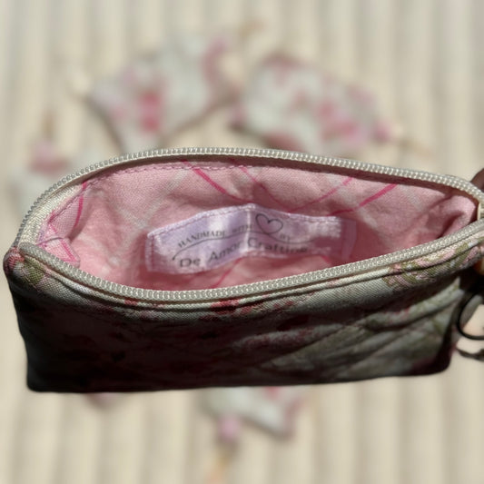 Pink Roses Coin Purse
