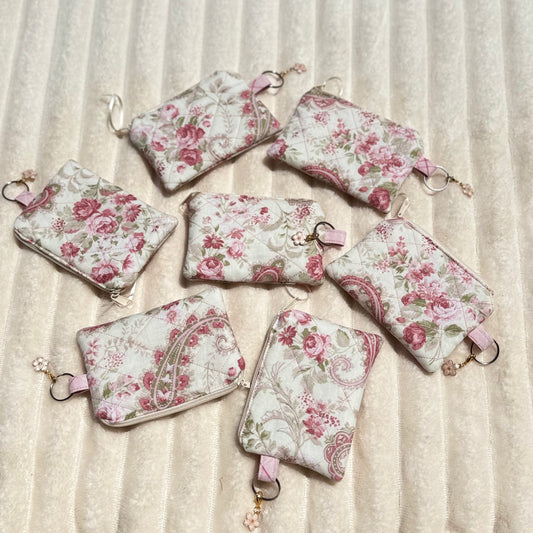 Pink Roses Coin Purse