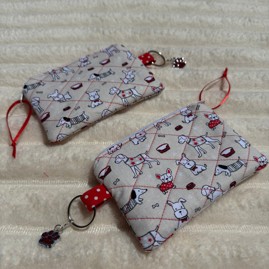 Pups and Dots Coin Purse