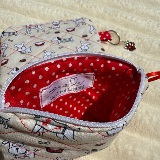 Pups and Dots Coin Purse