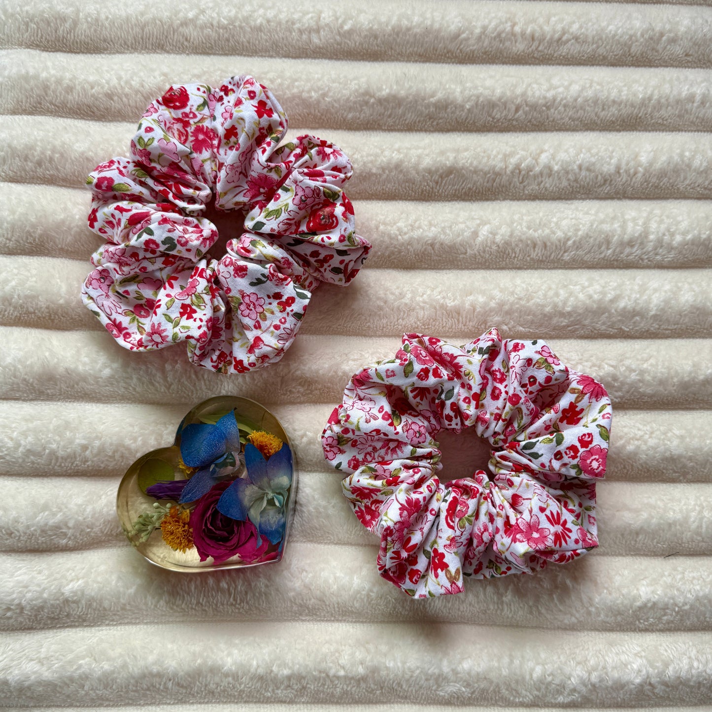 Twilight Multi-Floral Scrunchie (Large)