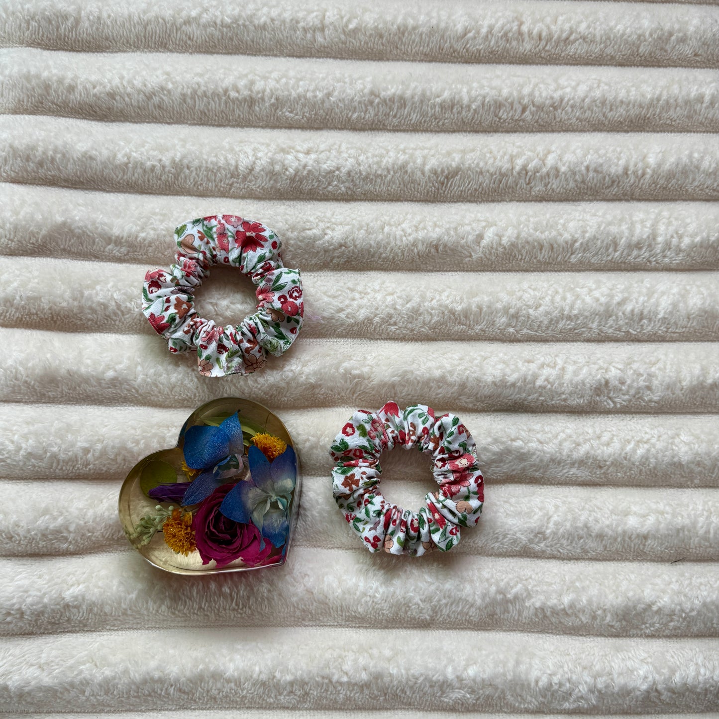 Sunrise Multi-Floral Scrunchie (Mini)