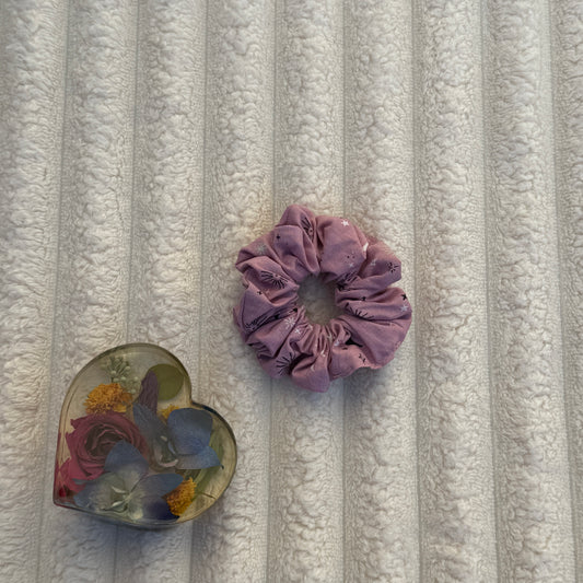 Purple Halloween Night Scrunchie (Medium)