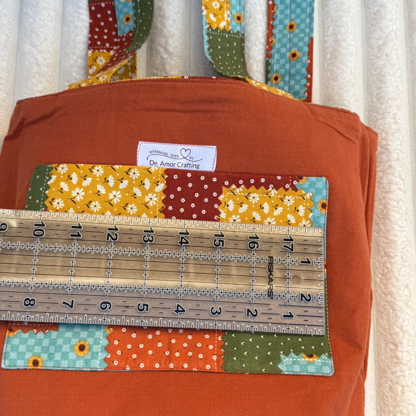 Autumn Patch Quilted Tote Bag