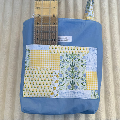 Summer Patch Quilted Tote Bag