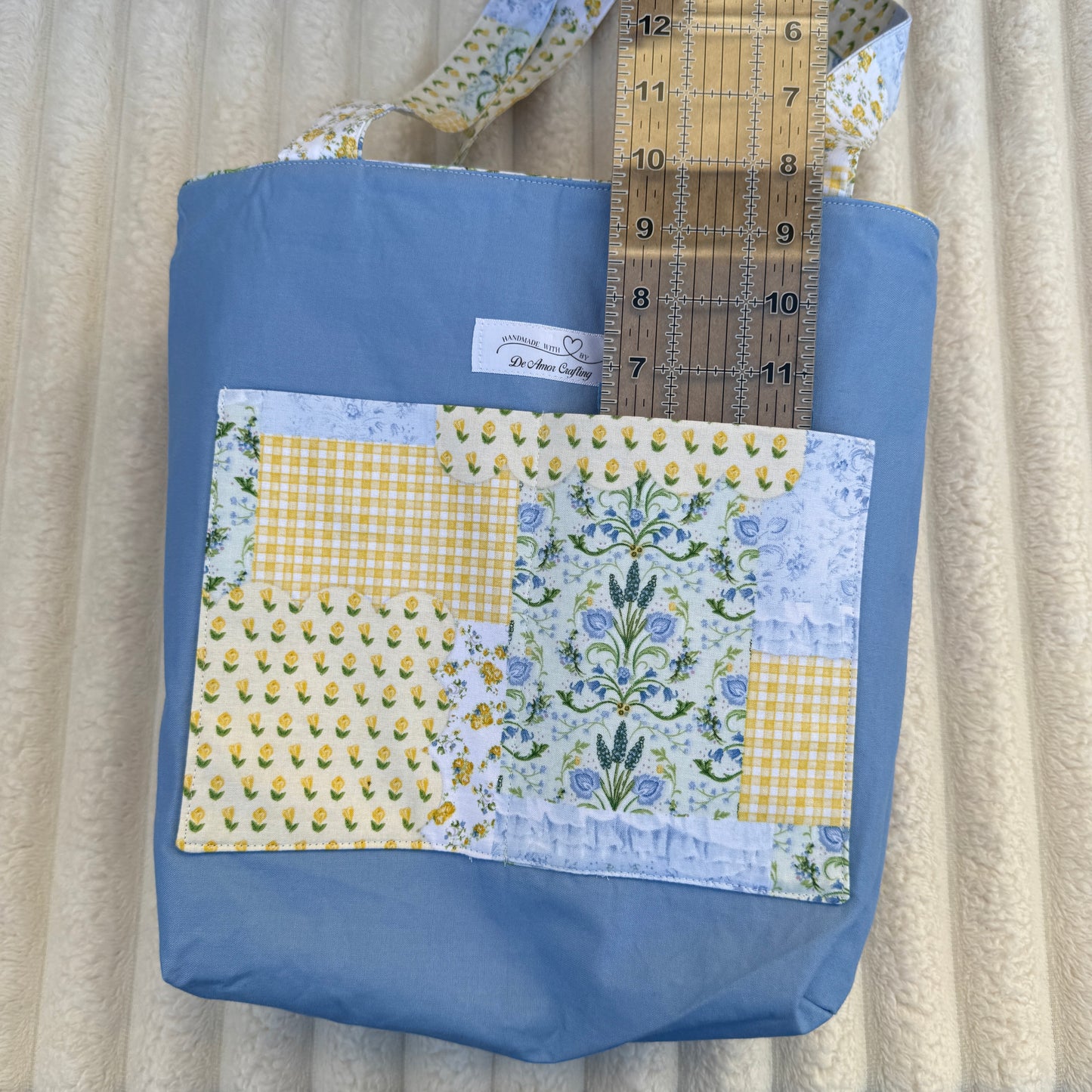 Summer Patch Quilted Tote Bag