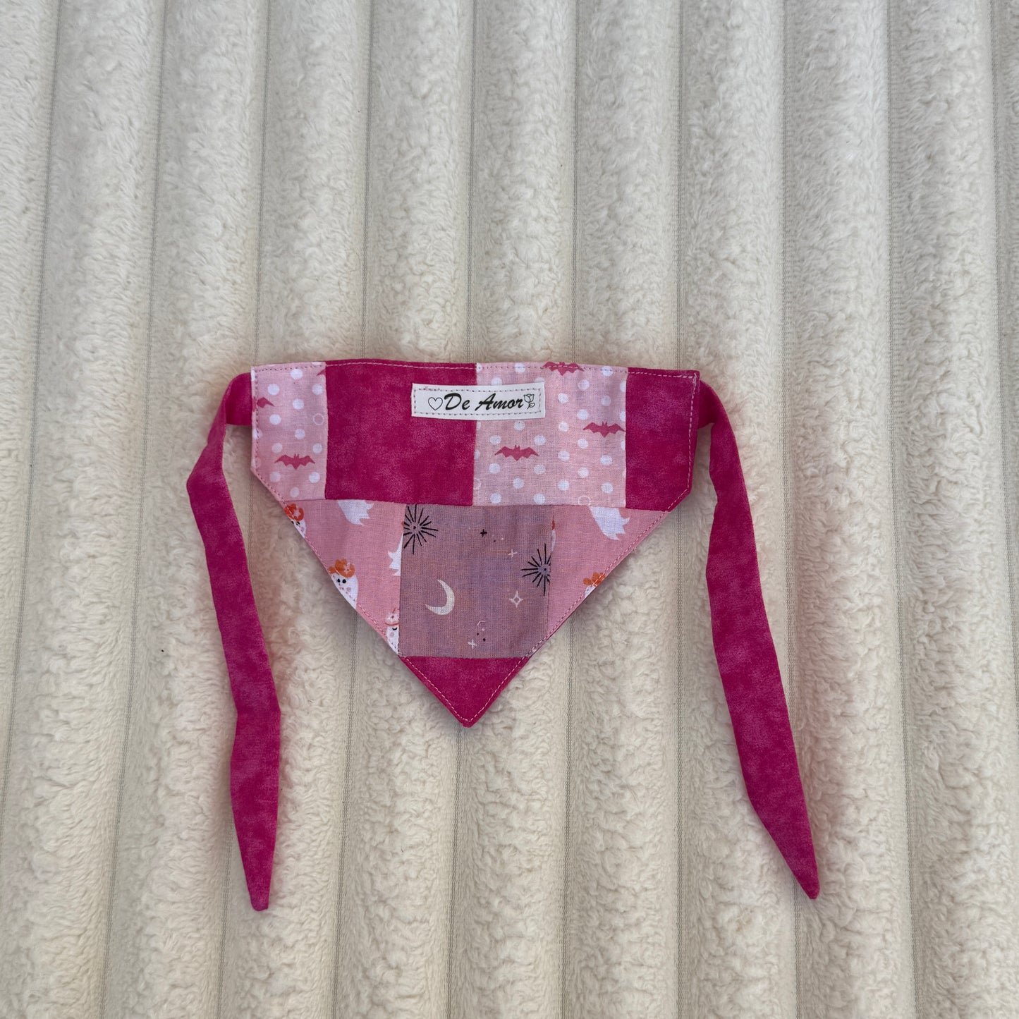 Pink Halloween Bandana