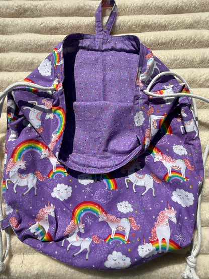 Unicorn Magic Drawstring Backpack