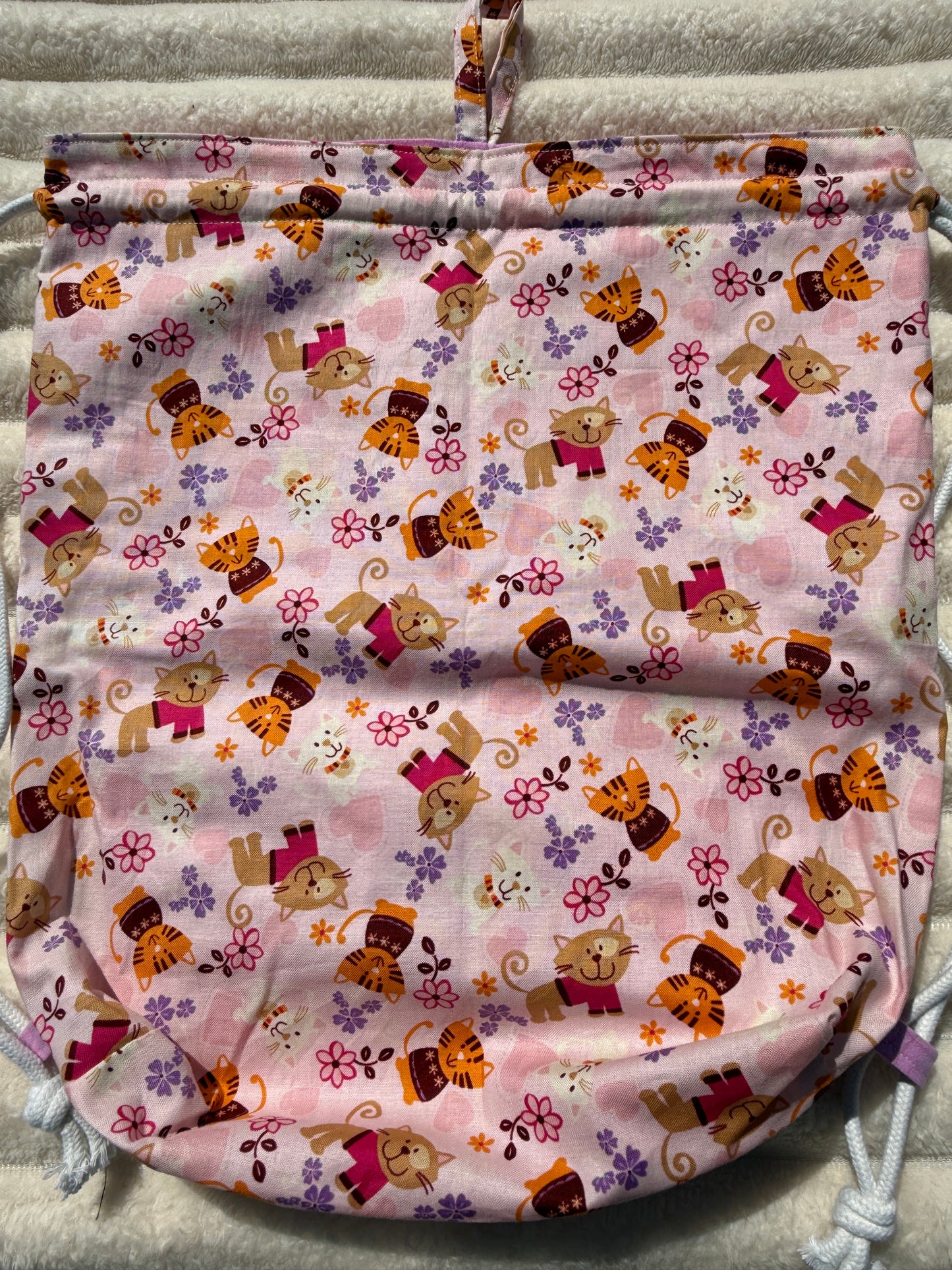 Cute Kittens Drawstring Backpack