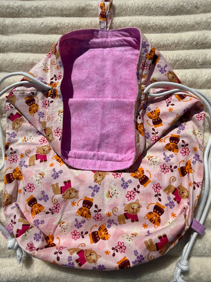 Cute Kittens Drawstring Backpack