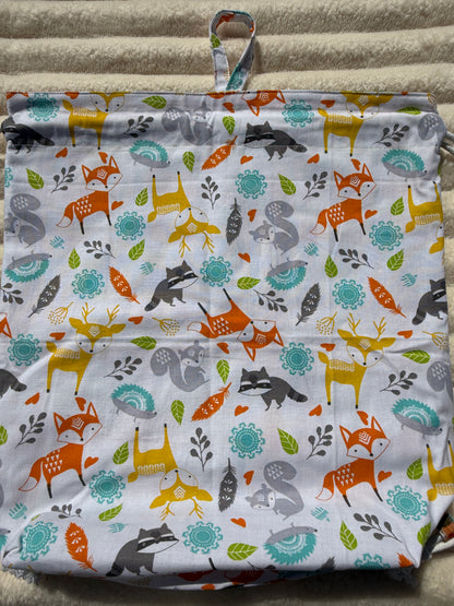 Woodland Friends Drawstring Backpack