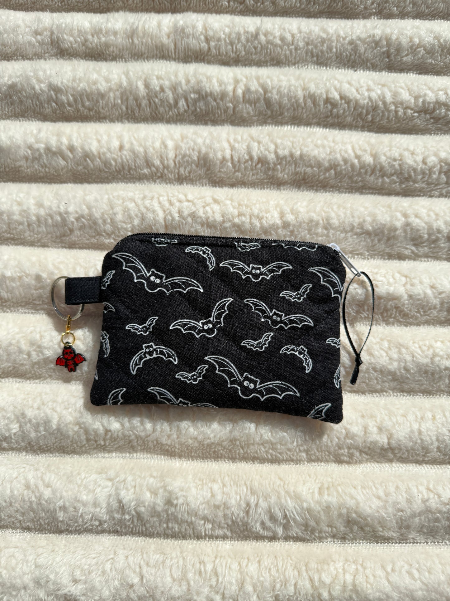 Black Bat Coin Purse